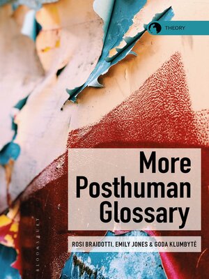 cover image of More Posthuman Glossary